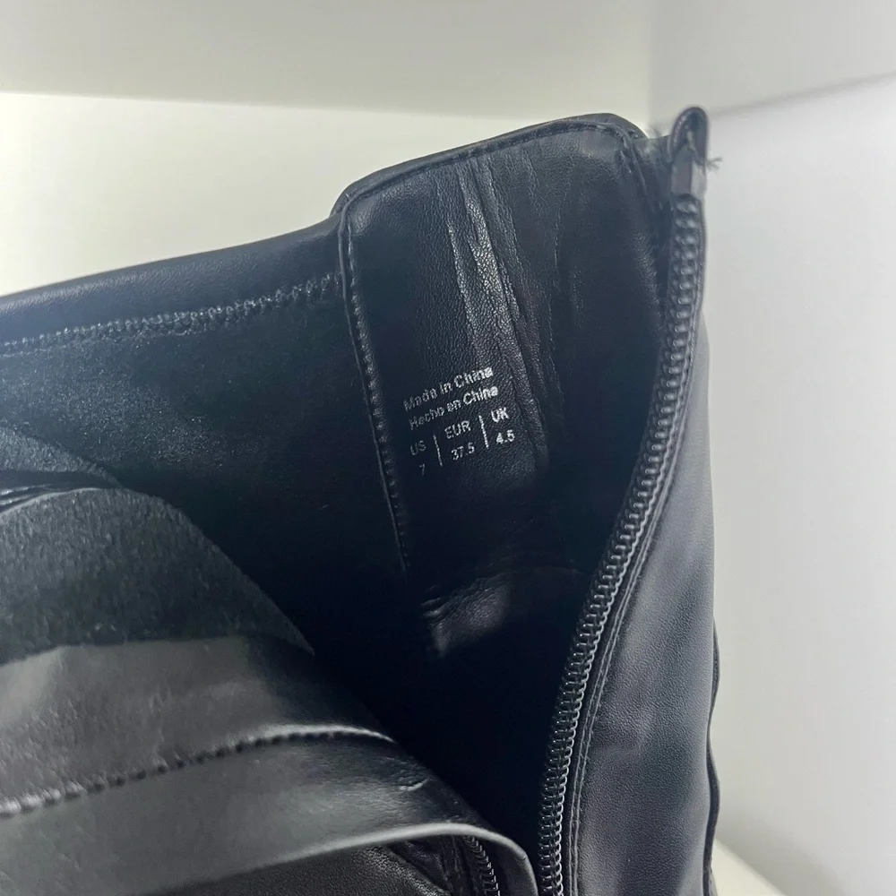 ALDO Faux Leather Healed Boots - Picture 6 of 6